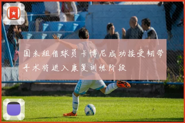 国米租借球员卡博尼成功接受韧带手术将进入康复训练阶段